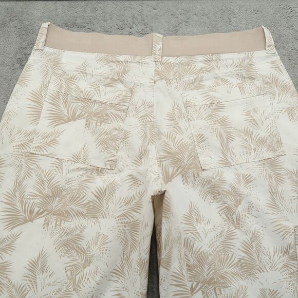 Riders By Lee Capri Pants Women's 18M Floral Mid-Rise Cargo Skimmer 17" Inseam - Picture 11 of 15